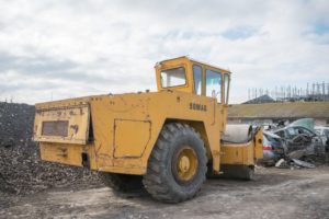 Road roller rental for road compaction