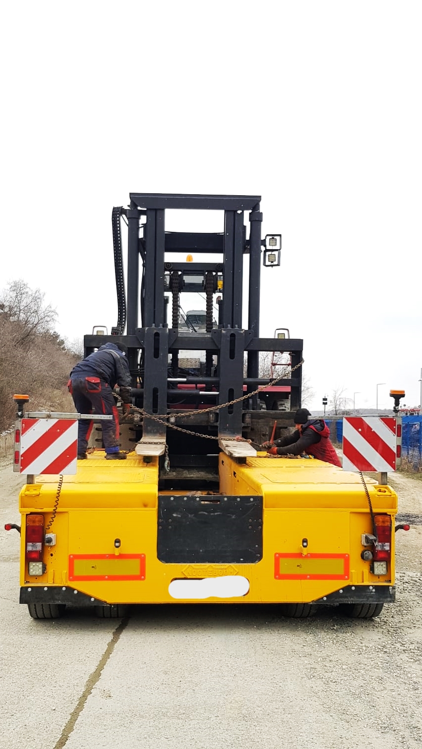 rental of industrial forklift in Constanta